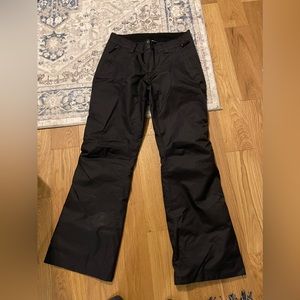 North face snow pants, size medium long